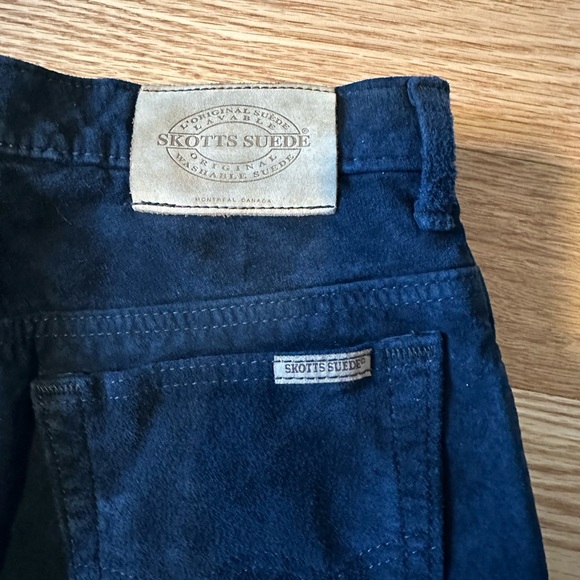 Vintage Skotts Suede pants 8 - Picture 10 of 15